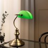 Lampe de banquier Bankers 1x40W E14 Oxidé Vert H42 MARKSLOJD 105931