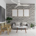 Ventilateur Plafond Wave 132cm Blanc