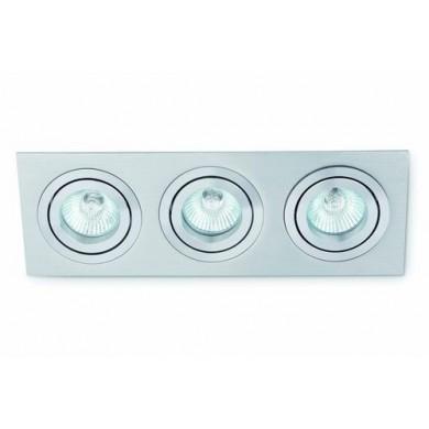 Spot Encastrable gris 3x50W PLANO3 FARO 43386