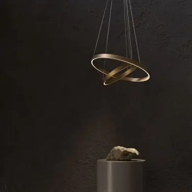 Suspension Rim Laiton LED 88W MAYTONI MOD058PL-L74BS4K