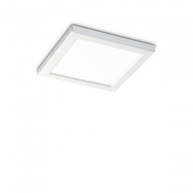 Plafonnier Aura Square 1x20W LED Blanc 3000K IDEAL LUX 290836