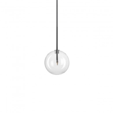 Suspension Boule Equinoxe 1x2W G4 Chromé D150 IDEAL LUX 306537