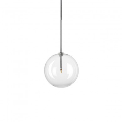 Suspension Boule Equinoxe 1x2W G4 Chromé D200 IDEAL LUX 306544