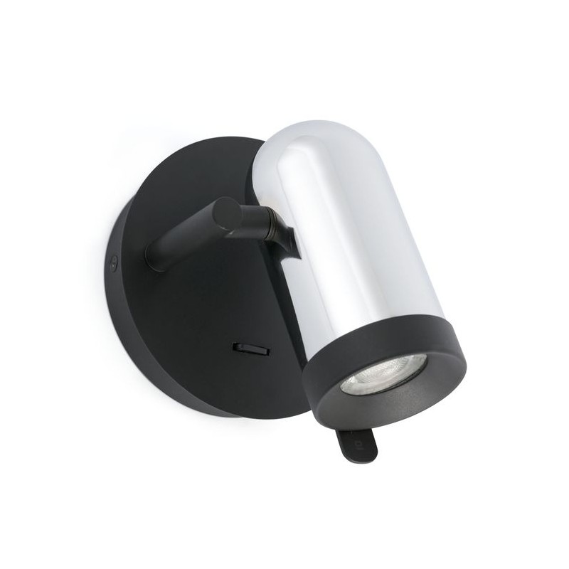 Applique Murale Orleans Chrome 1xGU10 Max. 8W LED FARO 43522