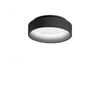 Plafonnier Ziggy 1x22W LED Noir IDEAL LUX 293769
