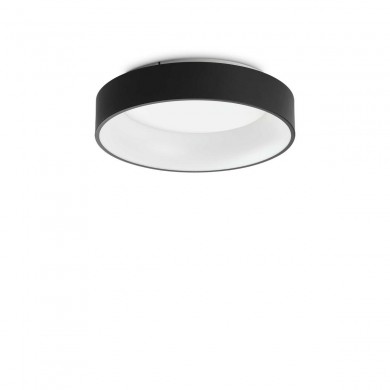 Plafonnier Ziggy 1x30W LED Noir IDEAL LUX 307206