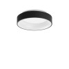 Plafonnier Ziggy 1x30W LED Noir IDEAL LUX 307206