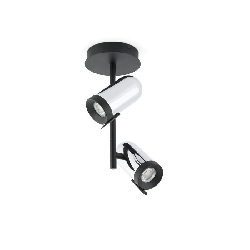 Plafonnier Orleans Chrome 2G10 Max 8W LED  FARO 43534