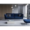 Canapé velours Agate Bleu Roi Pieds Métal Noir 4 Places BOUTICA DESIGN MIC_4S_2_F2_AGATE2