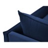 Canapé d'angle gauche Agate Bleu Roi Pieds Métal Noir BOUTICA DESIGN MIC_LC_2_F2_AGATE2