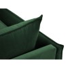 Canapé d'angle droit Agate Vert Bouteille Pieds Métal Doré BOUTICA DESIGN MIC_RC_2_F1_AGATE5