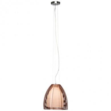 Suspension RELAX G 1x60W E27 Brun-chrome BRILLIANT 61171/53