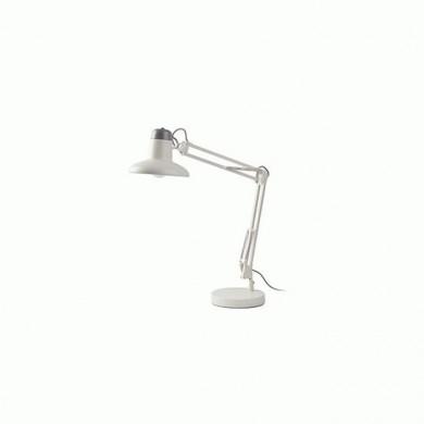 Lampe de bureau style architecte HENRY 1x28W E27 CHROME