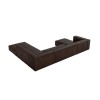 Canapé d'angle droit Agawa Marron Foncé 6 Places BOUTICA DESIGN MIC_UR_71_F1_AGAWA6