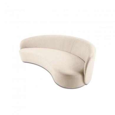 Canapé droit velours Alice Beige Clair BOUTICA DESIGN MIC_3SR_120_F1_ALICE1