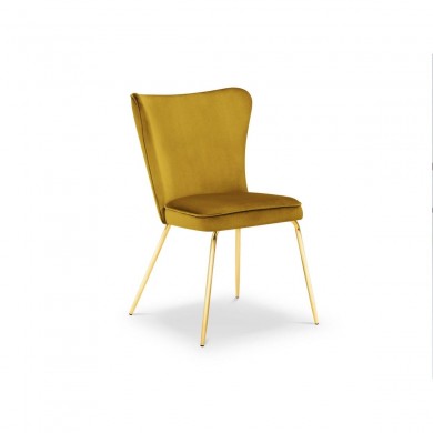 Chaise velours Ari Jaune BOUTICA DESIGN MIC_CH_2_F10_ARI3