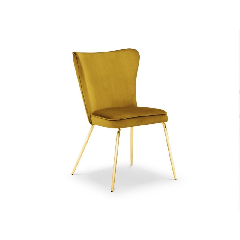 Chaise velours Ari Jaune BOUTICA DESIGN MIC_CH_2_F10_ARI3