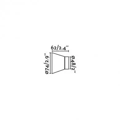 Applique murale KERA Blanc 1x15W E27 FARO 62300