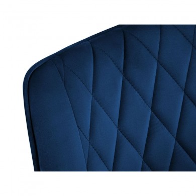 Chaise velours Barren Bleu Roi Pieds Métal Noir BOUTICA DESIGN MIC_CH_2_F9_BARREN6