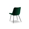 Chaise velours Barren Vert Bouteille Pieds Métal Noir BOUTICA DESIGN MIC_CH_2_F9_BARREN8