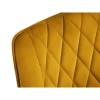 Chaise velours Barren Jaune Pieds Métal Doré BOUTICA DESIGN MIC_CH_2_F10_BARREN2