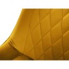 Chaise velours Barren Jaune Pieds Métal Doré BOUTICA DESIGN MIC_CH_2_F10_BARREN2