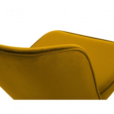 Chaise velours Cabri Jaune BOUTICA DESIGN MIC_CH_2_F5_CABRI3