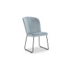 Chaise velours Cabri Bleu Clair BOUTICA DESIGN MIC_CH_2_F5_CABRI6