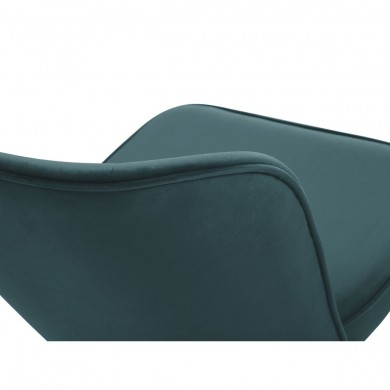 Chaise velours Cabri Pétrole BOUTICA DESIGN MIC_CH_2_F5_CABRI10