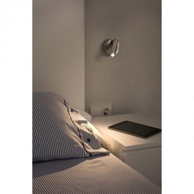 Applique murale Boc Nickel 1x3W LED FAR_62709 62709 Applique murale Boc Nickel 1x3W LED FARO 62709