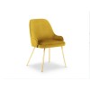 Chaise velours Cadiz Jaune BOUTICA DESIGN MIC_CH_2_F10_CADIZ3