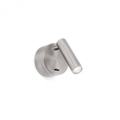 Applique murale Boc Nickel 1x3W LED FAR_62709 62709 Applique murale Boc Nickel 1x3W LED FARO 62709