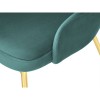 Chaise velours Cadiz Pétrole BOUTICA DESIGN MIC_CH_2_F10_CADIZ10