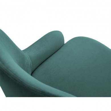 Chaise velours Cadiz Pétrole BOUTICA DESIGN MIC_CH_2_F10_CADIZ10