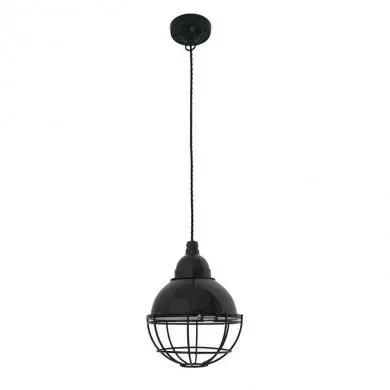 Suspension Claire Noir 1xE27 Max 15 W FAR_62802 62802 Suspension Claire Noir 1xE27 Max 15 W FARO 62802