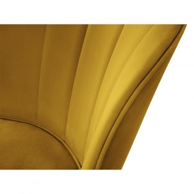 Chaise velours Cera Jaune BOUTICA DESIGN MIC_CH_2_F10_CERA3