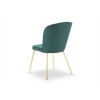 Chaise velours Cera Pétrole BOUTICA DESIGN MIC_CH_2_F10_CERA10