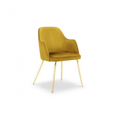 Chaise velours Chaya Jaune BOUTICA DESIGN MIC_CH_2_F10_CHAYA3