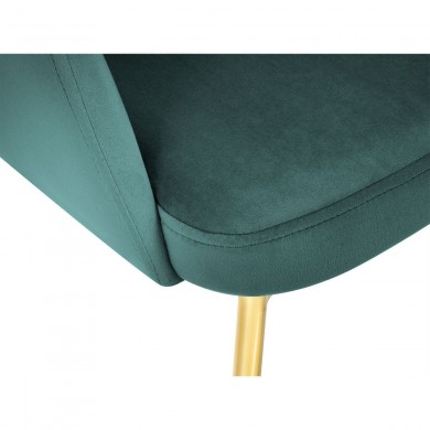 Chaise velours Chaya Pétrole BOUTICA DESIGN MIC_CH_2_F10_CHAYA10