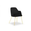 Chaise velours Chaya Noir BOUTICA DESIGN MIC_CH_2_F10_CHAYA14