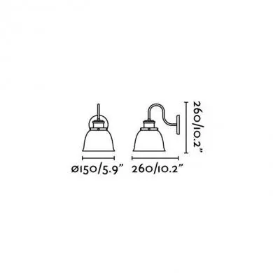 Applique Loa Noir 1xE27 Max 15W FAR_62809 62809 Applique Loa Noir 1xE27 Max 15W FARO 62809