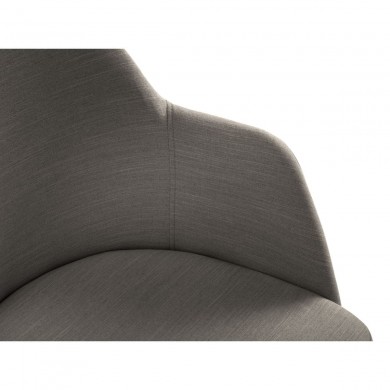 Chaise Chaya Gris Pieds Métal Doré BOUTICA DESIGN MIC_CH_70_F10_CHAYA7