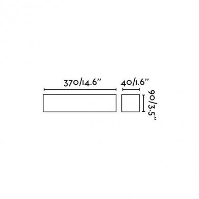 Applique Nash Blanc LED 16W 3000K 1100 lm IP20 FARO 62820