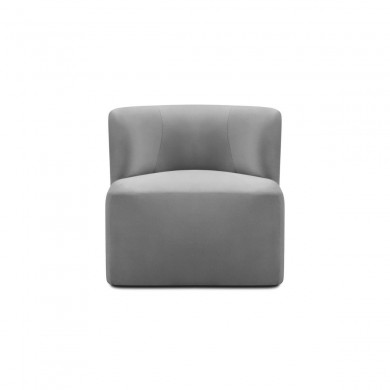 Fauteuil velours Cliff Gris BOUTICA DESIGN MIC_ARM_44_F1_CLIFF5