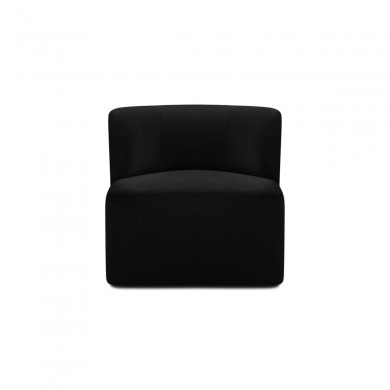 Fauteuil velours Cliff Noir BOUTICA DESIGN MIC_ARM_44_F1_CLIFF7