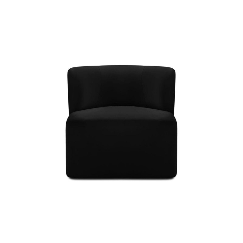 Fauteuil velours Cliff Noir BOUTICA DESIGN MIC_ARM_44_F1_CLIFF7