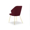 Chaise velours Cobra Rouge BOUTICA DESIGN MIC_CH_42_F10_COBRA3