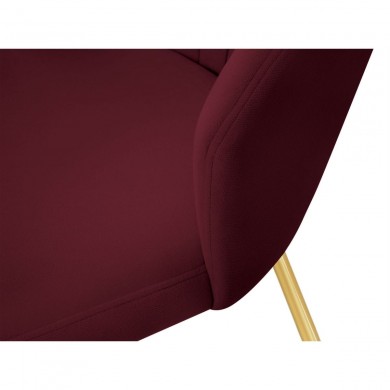 Chaise velours Cobra Rouge BOUTICA DESIGN MIC_CH_42_F10_COBRA3