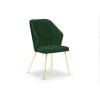 Chaise velours Cobra Vert Bouteille BOUTICA DESIGN MIC_CH_42_F10_COBRA4