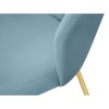 Chaise velours Cobra Bleu Clair BOUTICA DESIGN MIC_CH_42_F10_COBRA7